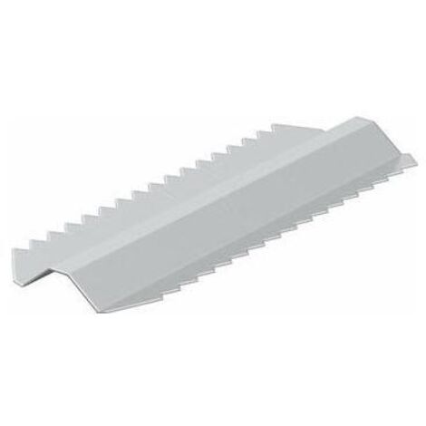 OBO Bettermann Stoßstellenverbinder 40mm Edelstahl, rostfrei A2 1.4310 blank, nachbehandelt, 10 Stück, 6247458