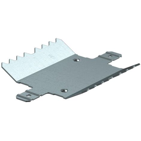OBO Bettermann Stoßstellenverbinder für PLM D 0404 54x39x5 Edelstahl, rostfrei A2 1.4310 blank, 7218027