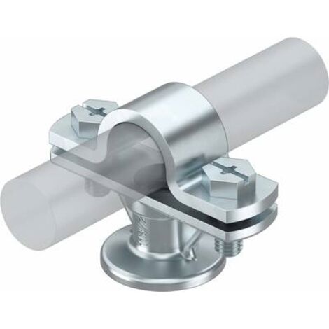 OBO Bettermann Supporto per barra 16mm pressofusione di zinco zincato, 5412609