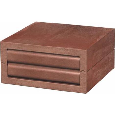 OBO Bettermann Telaio finito 200x200x100 Schiuma ad elasticità permanente a cellule chiuse rosso, 7202660