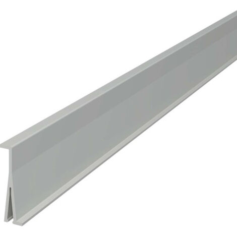 OBO Bettermann Trennwand halogenfrei 15x50x2000 Polycarbonat/Acrylnitril-Butadien-Styrol lichtgrau RAL 7035, 2 Meter, 6175504