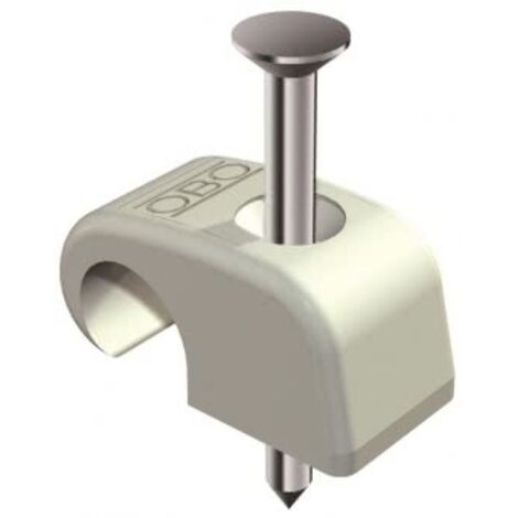 OBO Bettermann Vertr Haft-Clip m.Nagel 2026 25 LGR SP 100 Stk
