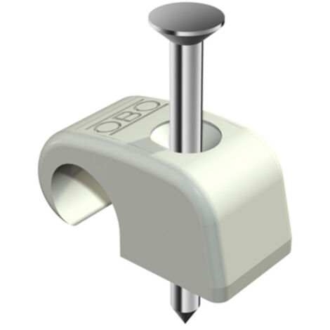 OBO Bettermann Vertr Haft-Clip m.Nagel 7-12mm L18 PP lgr 2026 18 100 Stk