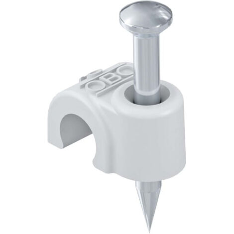 OBO Bettermann Vertr Iso-Nagel-Clip 8,0mm 2008 35 LGR 100 Stk