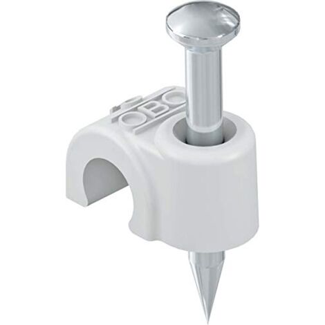 OBO Bettermann Vertr Iso-Nagel-Clip 9,0mm 2009 35 LGR 100 Stk
