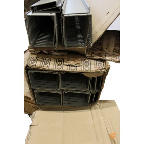 OBO Bettermann Vertr Verdrahtungskanal RAL 7030 LKV N 10075 2 Stk