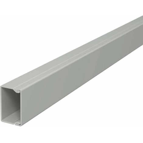 OBO Bettermann WDK 40040 Canal électrique gris pierre 40x40 mm