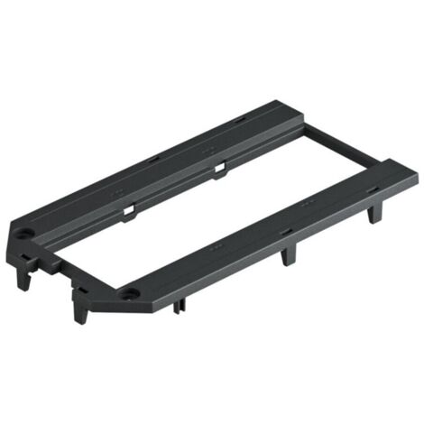 OBO-BETTERMANN  KNOPFLEISTE UT4 P3 FÜR UT4 147 X 76 X 4 POLYAMID SCHWARZ GRAPHIT