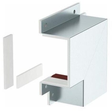 OBO Flachwinkel BSKM-FW 0711 für Wand- und Deckenmontage - 70 x 110 mm
