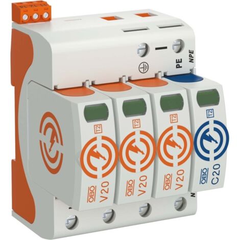 OBO SURGECONTROLLER V20 3-P.NPE+FS (V20-3+NPE+FS-280)