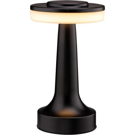 O'Bright Lámpara de mesa LED portátil con sensor táctil, brillo de 3 niveles, batería recargable de hasta 48 horas de uso, luz nocturna para guardería de niños