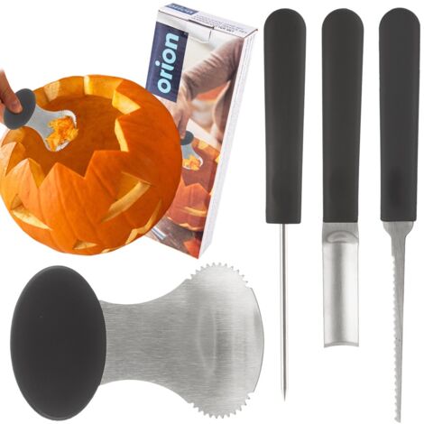 Obst- und Gemüseentkerner-Set für Kürbisse, 4-teilig Entkerner ORION 144109