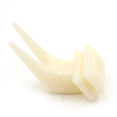 Obstregal für 10 Koi-Karpfen, weißer Apfelständer aus Kunststoff, 1,7 x 4,3 x 3,2 cm, für Papageienfutter