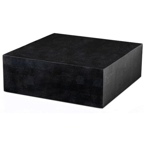 Obsydian, Tavolino da salotto Nero (80cm X 80cm H. 28cm) Duzzle