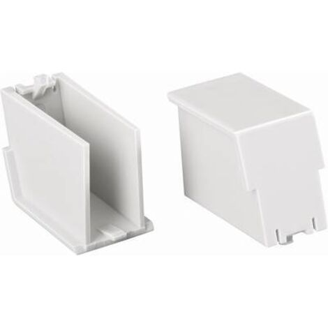Obturateur de boîtier pour rail Phoenix Contact BC 35,6 BS U11 KMGY 2896209 Polycarbonate gris clair 35.6 1 pc(s) D19803