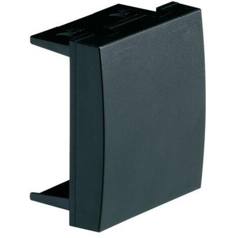 Obturateur Noir 2M SYSTO - HAGER WS689N