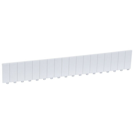 Obturateur XL3 pour plastron métal ou isolant 18 modules (001665)