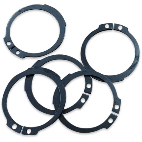 Oc-Pro – Circlips extérieurs DIN 471 6-62 mm – Lot de 15 – Pour assemblages mécaniques – Acier inoxydable – Résistance à la corrosion