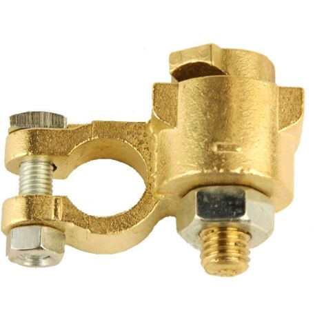 Oc-Pro – Cosse de batterie négative double serrage 16mm – Connexion sécurisée pour engins – Applications robustes