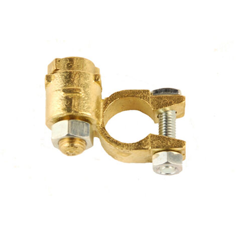 Oc-Pro – Cosse électrique double serrage négative – Diamètre passage câble 9.5 mm – Connexion sécurisée pour véhicules de tourisme