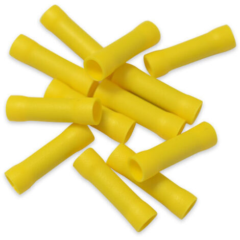 Oc-Pro – Cosses électriques prolongateurs jaunes sachet de 50 – Compatibles fils 4 à 6 mm² – Pour connexions électriques durables