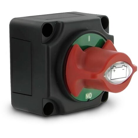 Oc-Pro – Coupe batterie coupe circuit on/off 300A – Capacité 1000A pendant 5 secondes – Accessoire de mécanicien inclus – Fermé à l'arrière