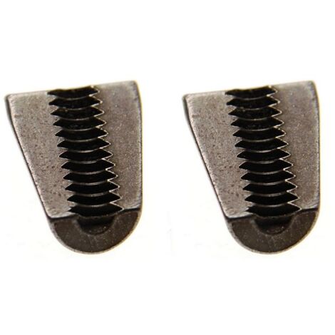 Oc-Pro – Jeu de 2 mors pour riveteuse – Compatible avec pinces à rivets et inserts – Usage professionnel – Pour matériaux durs