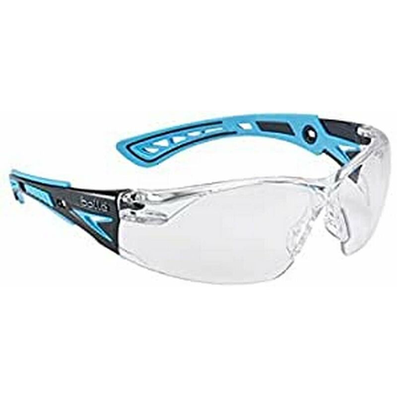 Image of Bollé Safety - Bollé Rushppsib taglia unica Rush + occhiali di sicurezza – blu/nero