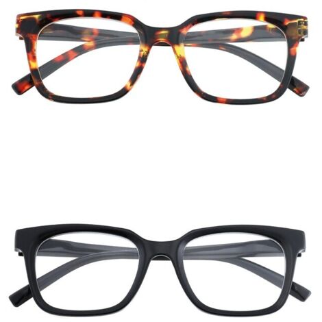OCCHIALI 2X1 TWIN/10 NERO E TARTARUGA D. 3,5