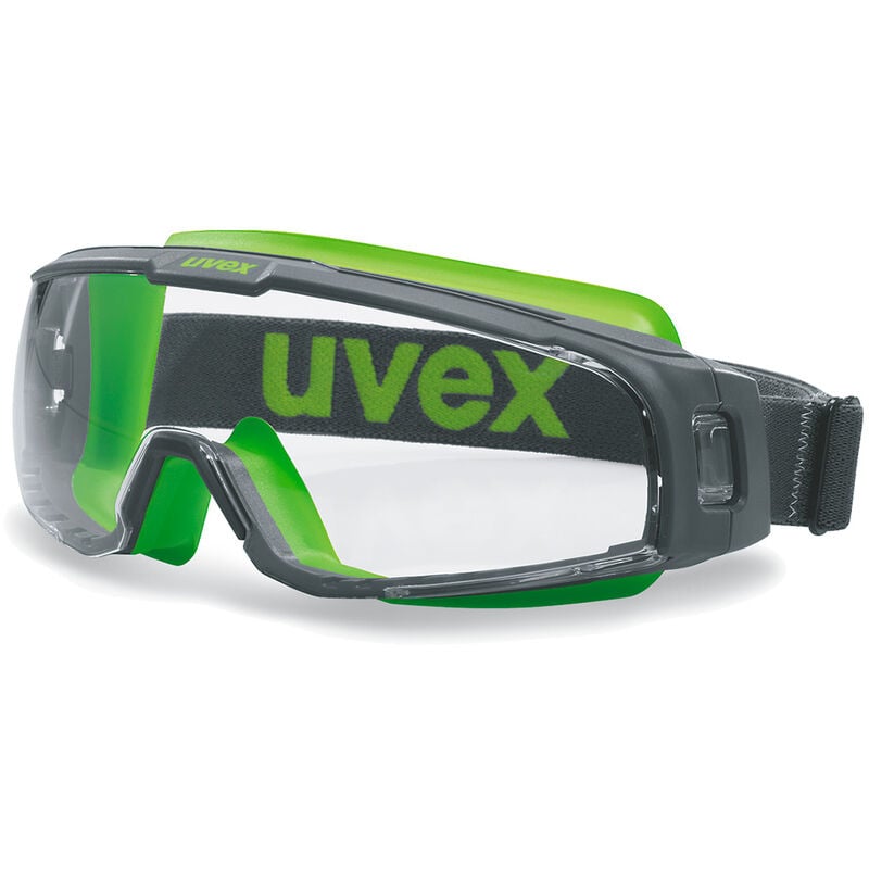 Image of Uvex - Occhiali a mascherina U-sonic 9308245 - Antracite/Verde