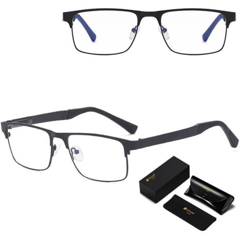 Occhiali da computer con lenti trasparenti e filtro LUCE BLU STL37F Panther Accessories