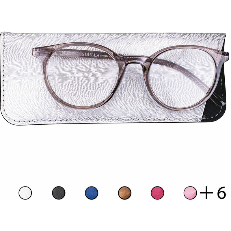 Occhiali da lettura unisex in policarbonato tondi