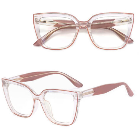 Occhiali da nerd per computer con filtro LUCE BLU STL22E accessori leopardati
