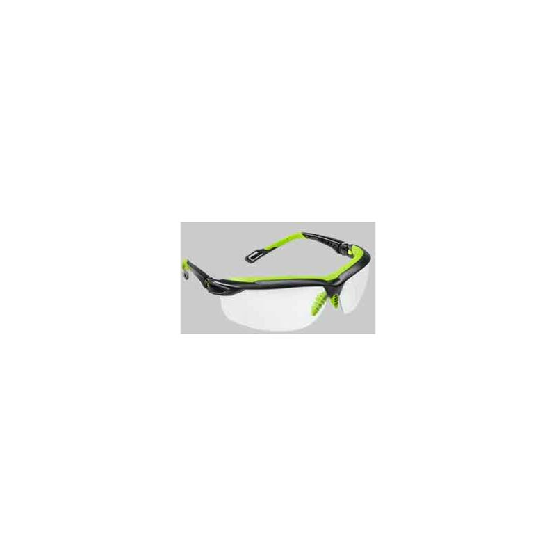 Image of Brico Dea - occhiali di protezione a stanghetta 'OSB4' neri Lente trasparente