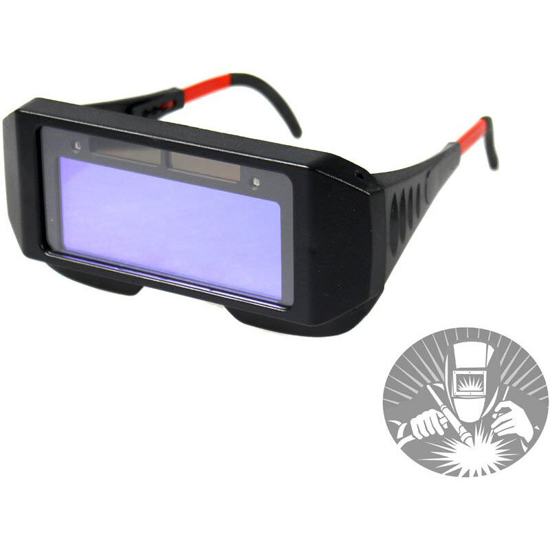Image of Vetrineinrete - Occhiali di protezione per saldature oscuranti automatici solari maschera protettiva autoscurante per saldare