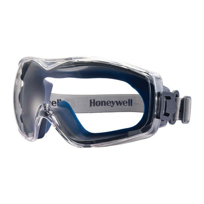Image of Occhiali di protezione a piena vista DuraMaxx EN 166 montatura blu, lenti trasparenti, PC Honeywell