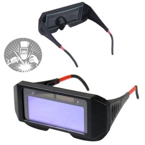 Occhiali/maschera protettiva per saldatura ad oscuramento automatico/autoscuranti