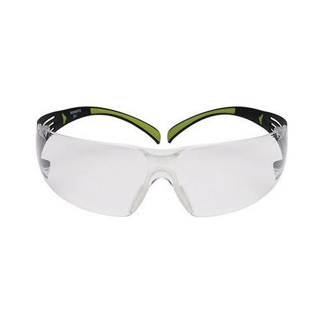 Occhiali protettivi Reader SecureFit-SF400 nero / lenti trasparenti verdi +2,5