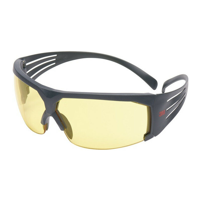 Image of Occhiali protettivi SecureFit™ -SF600 EN 166, aste grigie. occhiali gialli po