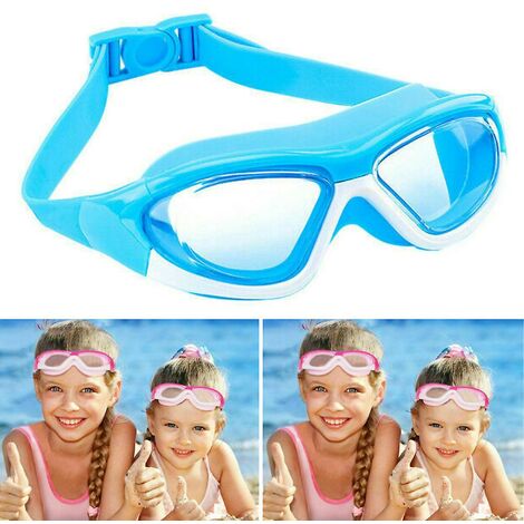 Anti UV Occhialini da Nuoto Anti Appannamento Blu per Adulti rabofly Occhialini Piscina 8 Anni Bambini 