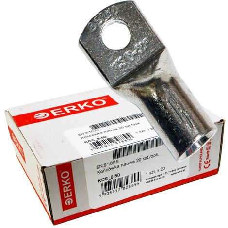 Occhiello per tubo KCS CU 50mm M8 20 pezzi ERKO