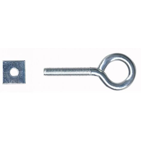 OCCHIOLI FERRO CON DADO N.6 (M8X60) ART. 182. Prezzo per 1 pezzo.