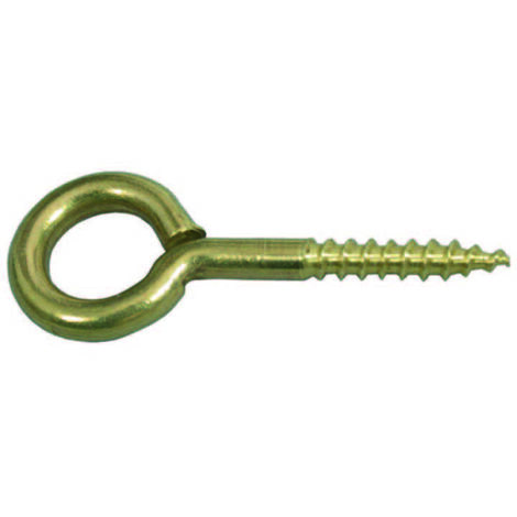 Occhiolo Con Vite Per Legno  - mm.14x30 - ø mm.2x13 - 200 pz