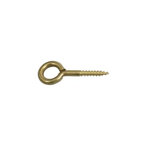 OCCHIOLO CON VITE PER LEGNO- - mm.18x40 - ø mm.3x16 - 200 pezzi PUCCIONI