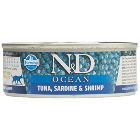 OCEAN BAR & SARDINE & SHRIM CAT ADULT (0,08 KG) FARMINA PND080141
