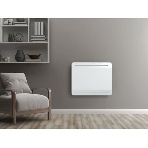OCEANIC 1000 WATTS RUBIS RADIATEUR ÉLECTRIQUE FIXE A INERTIE SECHE - DESIGN GALBÉ - BLANC