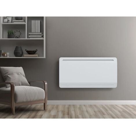 OCEANIC 2000 WATTS RUBIS RADIATEUR ÉLECTRIQUE FIXE A INERTIE SECHE - DESIGN GALBÉ - BLANC