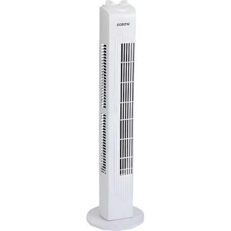 OCEANIC SÄULENVENTILATOR - 45W - HÖHE 78 CM - 3 GESCHWINDIGKEITEN - OSZILLIEREND - TIMER - WEISS