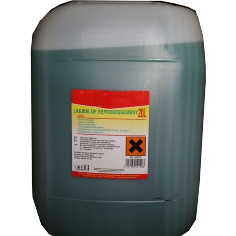 OCLAIR - Bidon de 20 litres de liquide de refroidissement -25°C - LR25020OC
