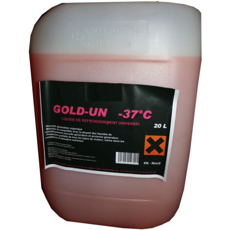 Liquide caloporteur antigel prêt à l'emploi -23 °C en fût de 210 litres.